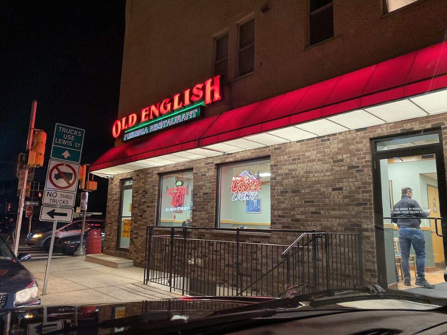 Old English Pizza