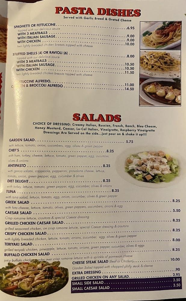 Old English Pizza Menu image 1